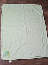 Koala Baby lovey blanket plush Green Turtles Frog Bird Pond Sherpa