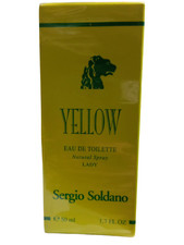 Sergio Soldano Yellow donna eau de toilette 50 ml ORIGINALE VINTAGE SCATOLATO