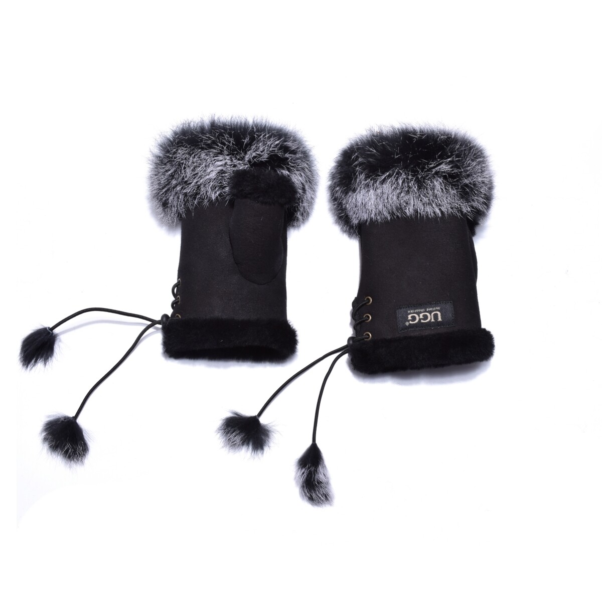 UGG Fingerless Gloves Womens Australian Premium Sheepskin Leather