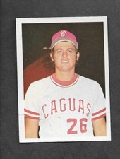 1972 PUERTO RICAN WINTER LEAGUE BOB BOONE ROOKIE # 55 NEAR MINT/ MINT SHARP 