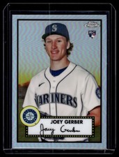 2021 Topps Chrome Platinum Anniversary Joey Gerber RC Seattle Mariners #88
