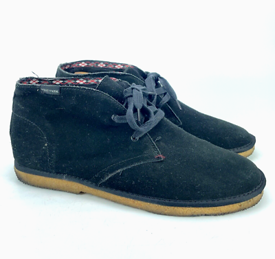 PHAT FARM Black Leather Upper Suede Mens Lace Up Booties Shoes Size US 13 EU 47 Phat Farm Lace-Up Shoes for Men | Mercari main image 4