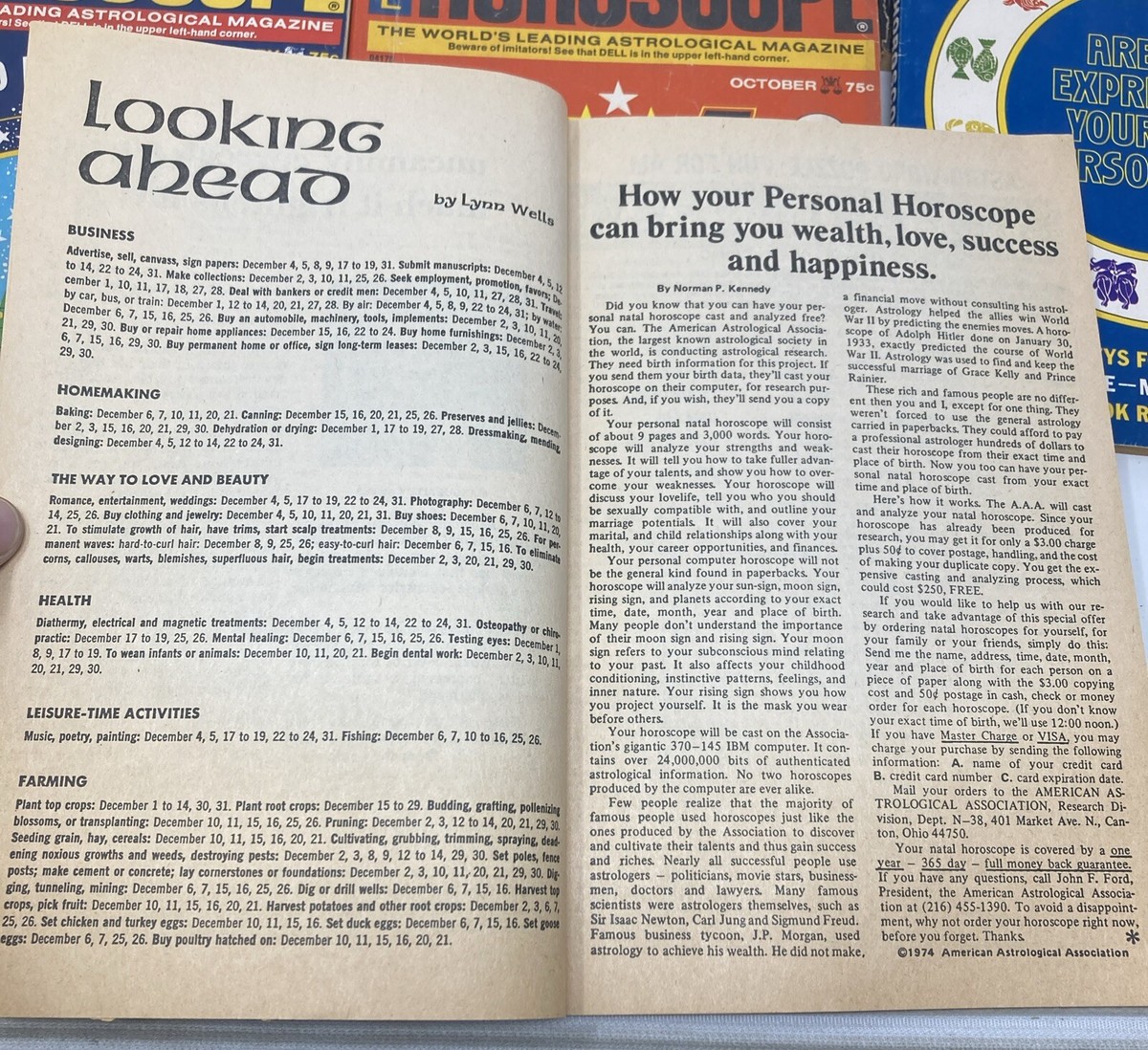 趣味 Dell Horoscope, Penny Publications, 1995 趣味 Dell Horoscope, Penny Publications, 1995 Vintage 1996