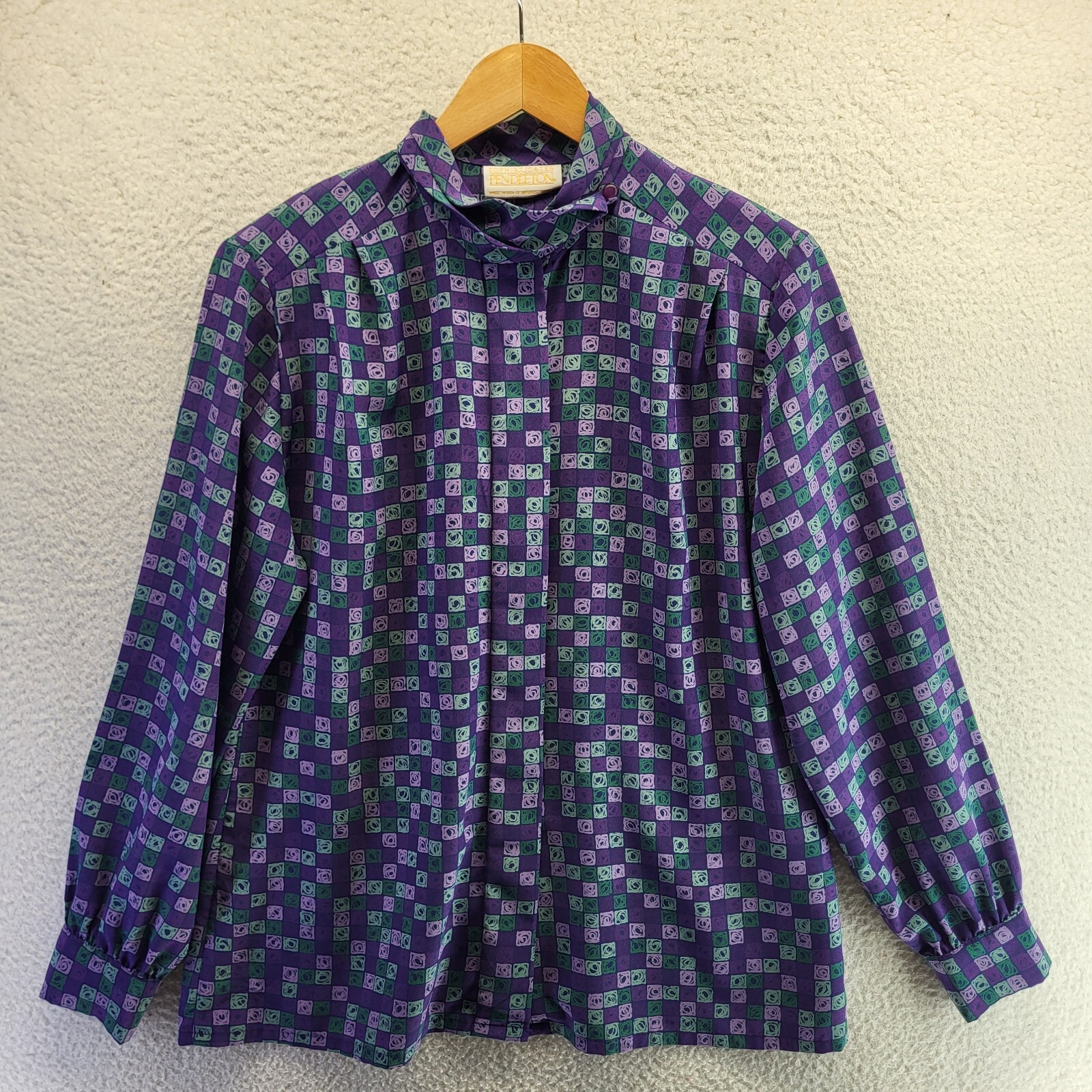 Sophisticates By Pendleton Button Blouse Womens S… - image 2