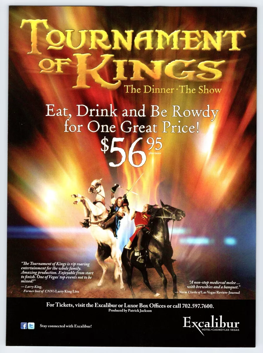 Tournament of Kings dinner and show in Las Vegas