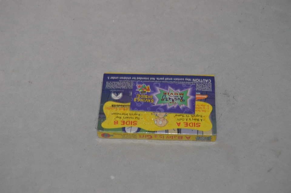 1997 RUGRATS MOVIE  “A Baby Is A Gift”Cassette Blockbuster Play Pak Vol 2. NEW - Image 3 of 3