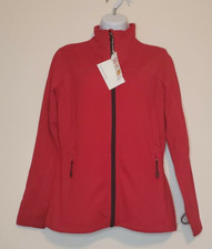 North End Women's Classic Red/Black Long Sleeve Performance Fleece Jacket XS