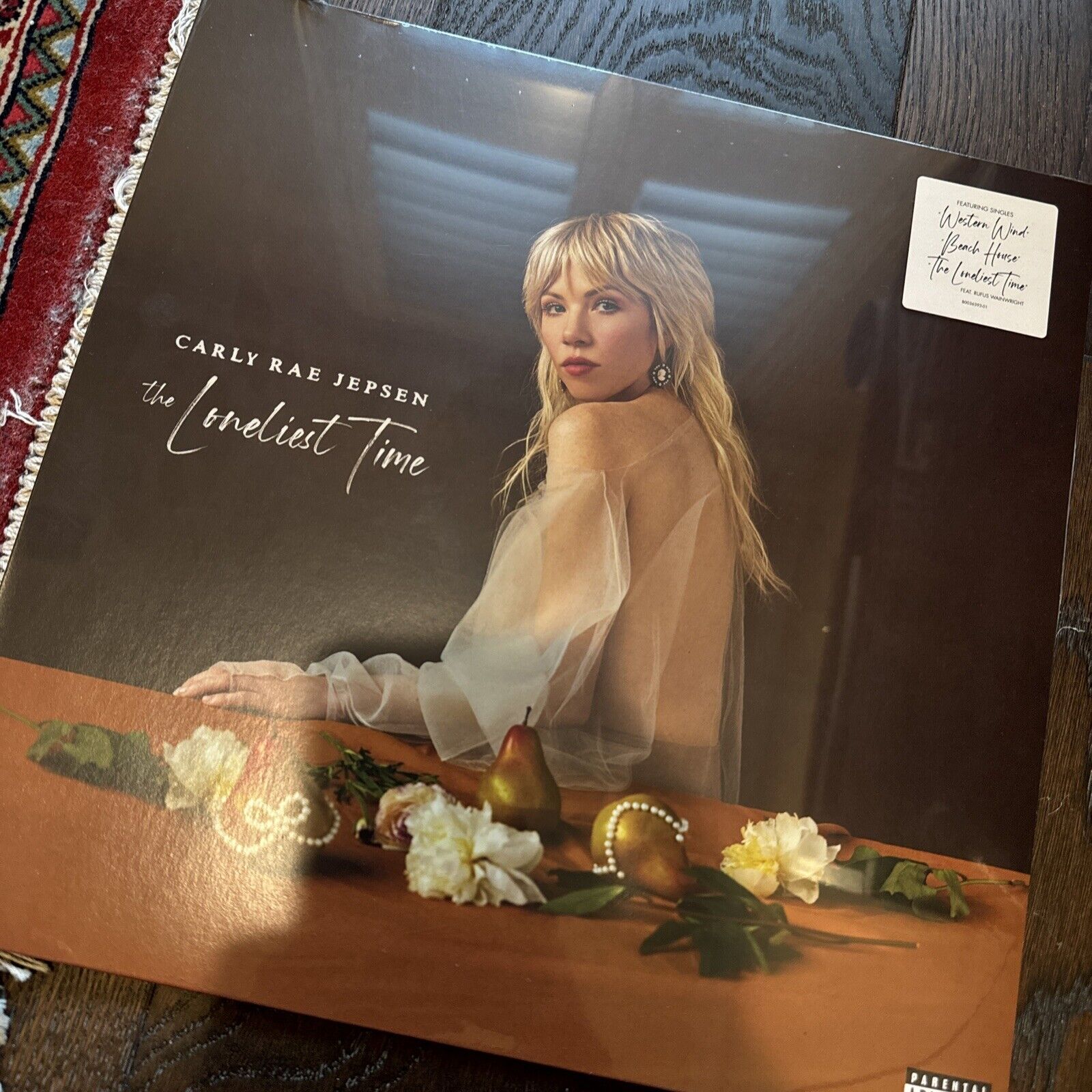 The Loneliest Time-Ltd Crystal Rose Vinyl Carly Rae Jepsen Record Sealed