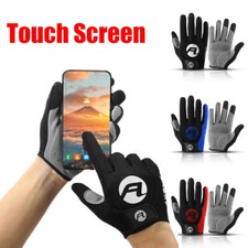 Men MTB Cycling Touch Screen shockproof Gloves Full Finger Bike Bicycle Gloves
