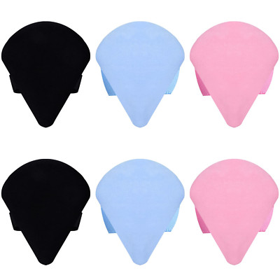 Puderquaste 6 Stück Makeup Powder Puff Mini Gesicht Makeup Sponge Wiederverwendb