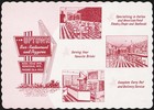 Vintage placemat UPTOWN Bar Restaurant and Pizzaria sign pic Kenosha Wisconsin — photo 1
