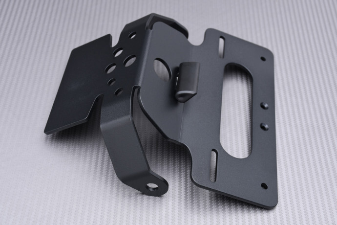 Support plaque Triumph Scrambler 1200 support aluminium moto XC XE AVDB