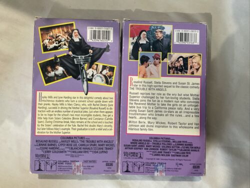 The Trouble With Angels/Where Angels Go Trouble Follows VHS - Picture 2 of 4