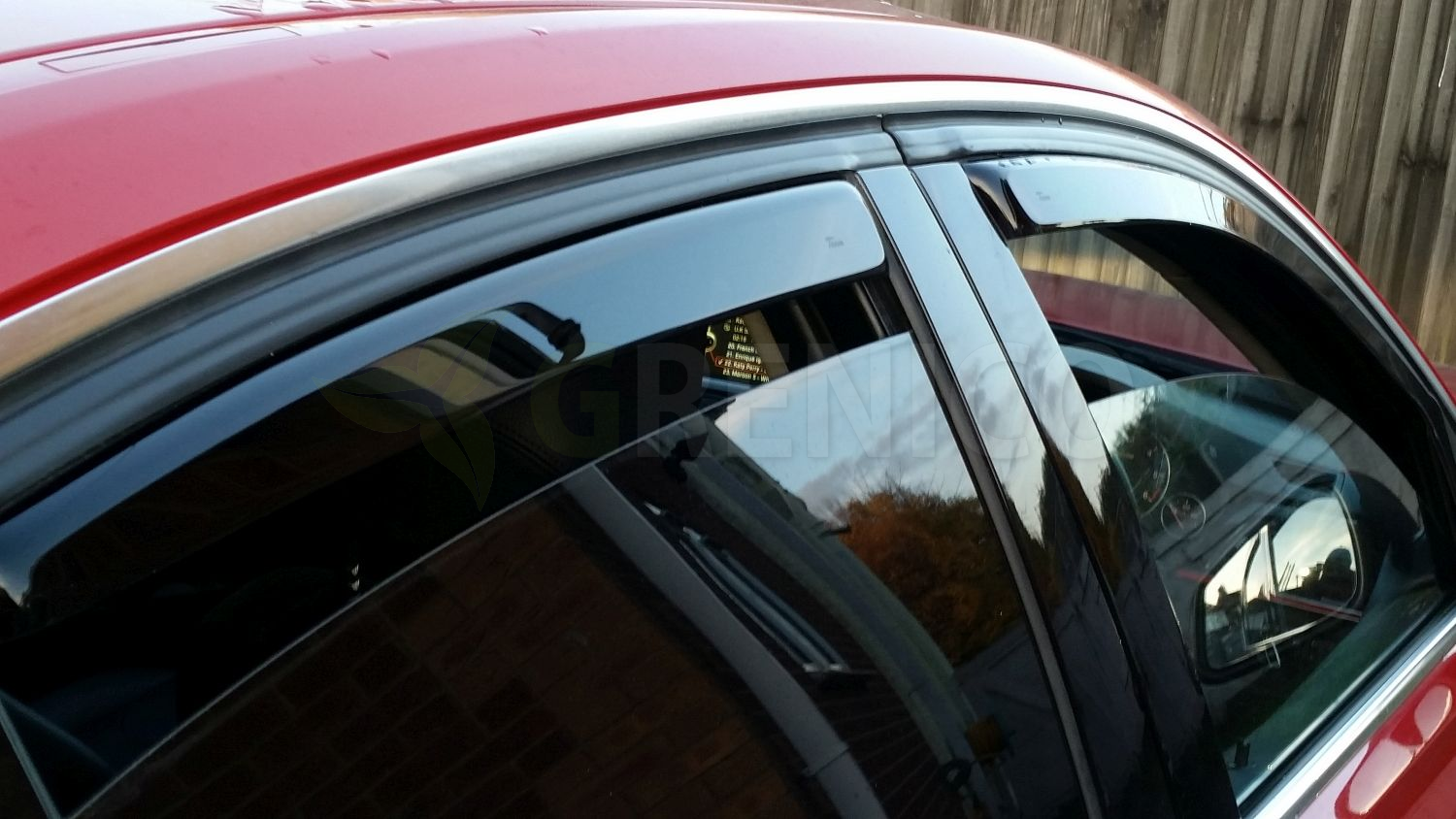 BMW 3 F30 4door saloon 2012onwards wind deflectors 4pc HEKO TINTED eBay