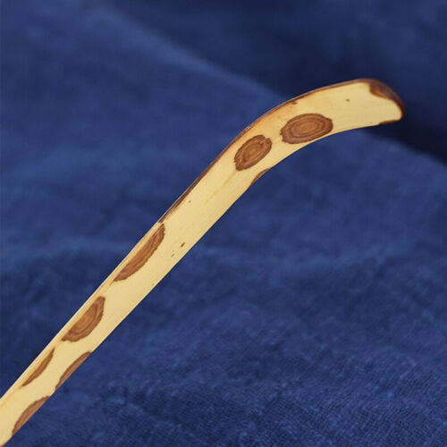 Natural Handmade Wood Tea Leaf Matcha Sticks Spoon Teaware White Bamboo UtensRA - Zdjęcie 1 z 17