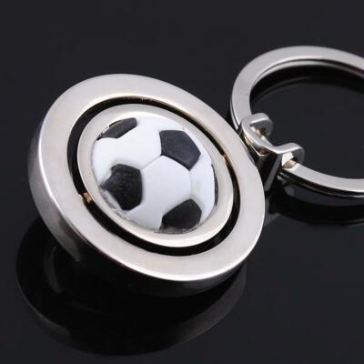 Creative Keychain Custom Metal Keychain Rotary Football Keychain Hardware Access