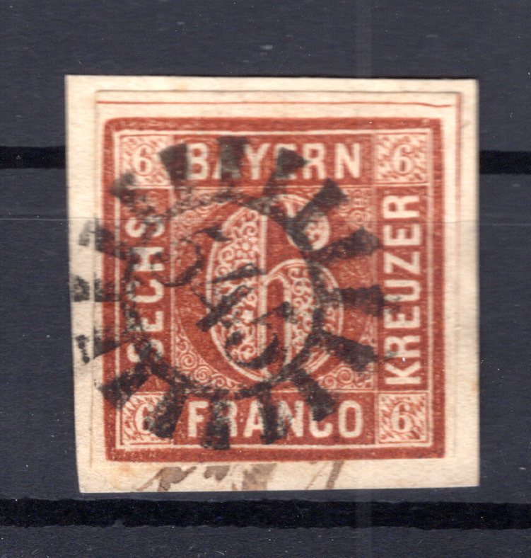 Bavaria Number Plate GMR 545 Stamped (B3073)