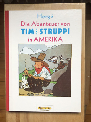 Die Abenteuer von Tim und Struppi in Amerika (Carlsen Studio Leinenrücken)