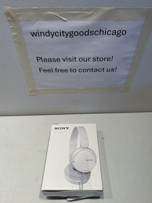 Sony MDRZX110/WHI ZX Series Stereo Headphones, MDR-ZX110 White