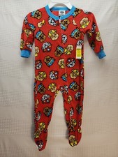 Nickelodeon Paw Patrol One Piece Full Zip Boys Size 2t Fleece No Slip Grip