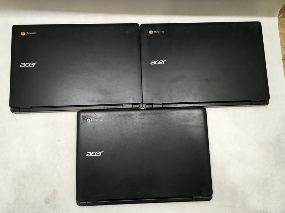 Acer Chromebook C810 Tegra Procesador 4 GB Ram 16 GB Problemas de almacenamiento Lote de 10 pies Foto 4 de 4