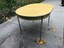 mcm howell yellow formica kitchen table