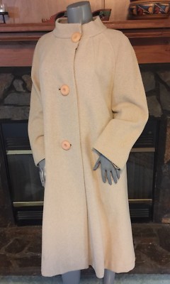 wool swing coat