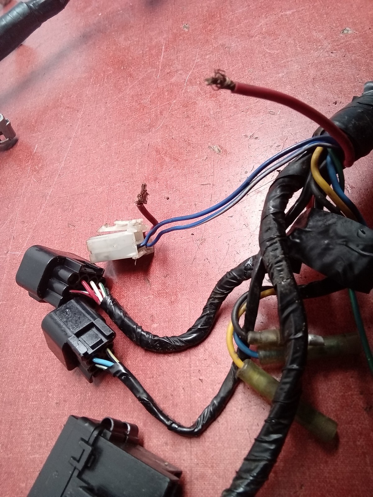 2002 02 YAMAHA KODIAK 400 4X4 MAIN WIRING WIRE HARNESS LOOM eBay