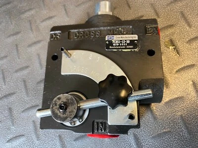 CANNY HYD FCR51-12-30 30GPM SAE12 Pressure Compensating Flow Control Valve, w Relief Valve