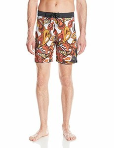 Drift para hombre naufragio Board Shorts, Retro marcador Naranja, Tamaño 32  | eBay