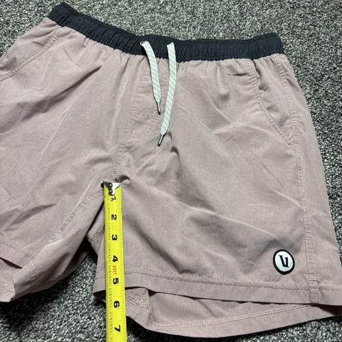 Vuori Kore gefütterte Herrenshorts Medium lachs Stretch schnelltrocknend sportlich - Bild 4 von 8