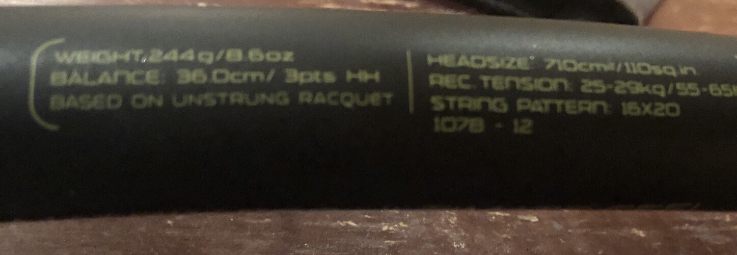 Wilson Pro Limited 100