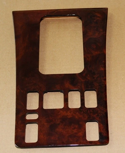 SHIFT CONSOLE REAL ROOT WOOD WOOD WOOD FOR MERCEDES W126 C126 NEW 2