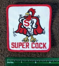 Vintage Style SUPER C CK vest jacket Motorcycle OUTLAW Biker Patch sew on
