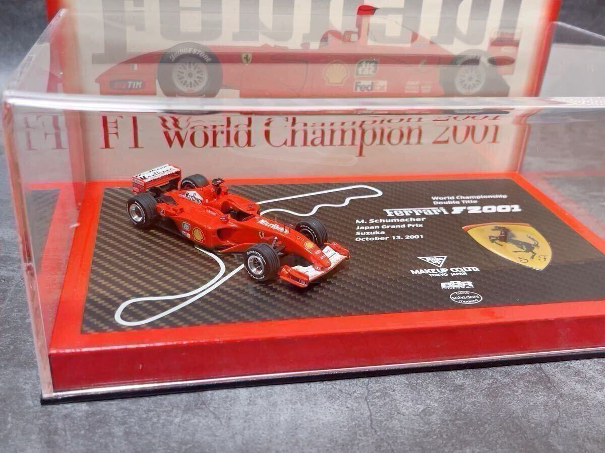 ミニカー BBR Make up 1/43 SCUDERIA FERRARI F2001 Bbr Make Up 1/43 Scuderia Ferrari F2001 Michael Schumacher