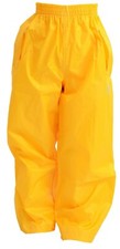 DRY KIDS Waterproof Over Trousers Rain Children Boys & Girls Childs age 2-13