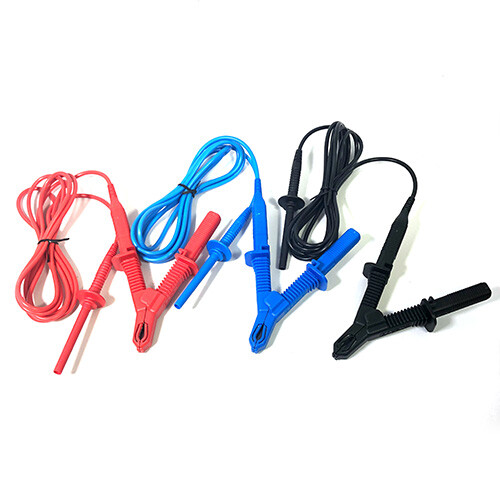 Megger 1008-023 15kV 9.8' Lead Set w/Large Insulated Clips for