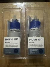 2 GENUINE OEM Moen 1213 M-CORE 3-Series Replacement Cartridge SEALED NEW