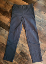 Boy's Vans Chino Pants Medium Gray Dressy Casual Size 12 24x26
