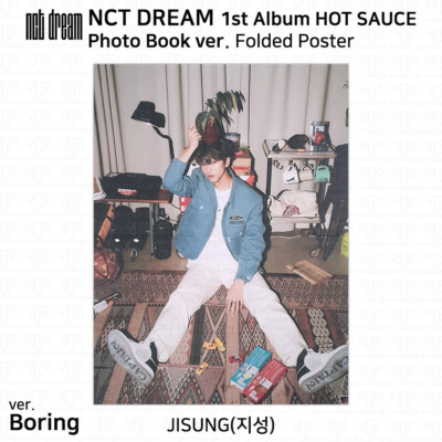 NCT DREAM 1st Album Hot Sauce Official Folded Poster Photo Book NCT DREAM 1st Album Hot Sauce Official Folded Poster Photo Book