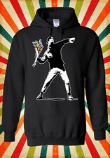 Banksy Flower Thrower Hipster Cool Men Women Unisex Top Hoodie Sweatshirt 456