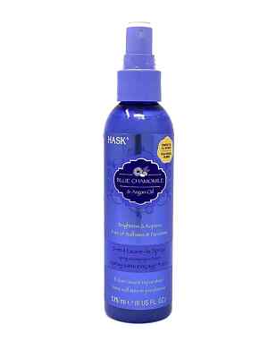 HASK   BLUE CHAMOMILE with Argan Blonde 5 in 1 Leave-In  Spray. 6 FL OZ / 175 mL