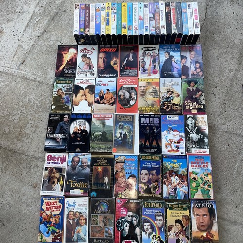 walt disney Paramount Vhs tape lot Of 58 . Family Movies Classic Collection Vtg - Picture 6 of 6