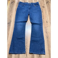 Levis Jeans Womens Size 16 Blue Denim Mid Ris...