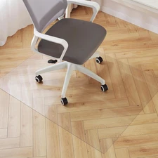 Clear Chair Mat for Hardwood Floor 36 X 36� X 48� for Hard Floor Frosted Clear