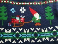 Hanna Anderson Organic Cotton Gnome Sweet Gnome PJ Pants Adult size L