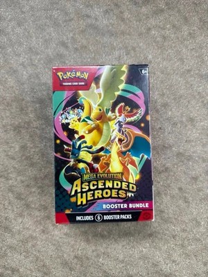 Pokemon Ascended Heroes Booster Bundle English EN Sealed | NEU, Händler 
