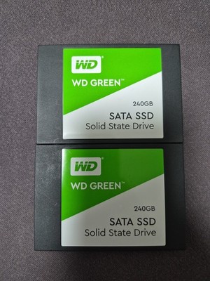 Western Digital WD Green 240GB 2,5'' SATA Interne SSD - WDS240G2G0A