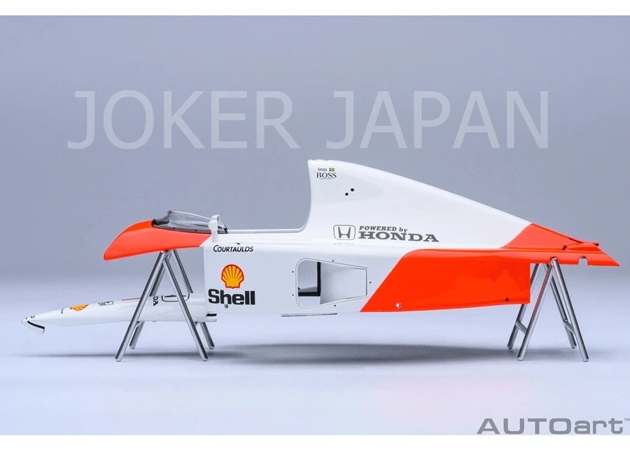 AUTOart McLaren Honda MP4/6 Japan GP 1991 #1 (Ayrton Senna) 89150 1/18 JDM - Immagine 4 di 4
