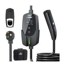 Level 2 EV Charger for Tesla, 40A / 9.6kW Fast Home EV Charging Station with ...